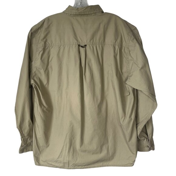 Wrangler Khaki Tan Beige Outdoor Fishing Hunting Work LS Shirt Pocket
Men’s Teen - Picture 2 of 8